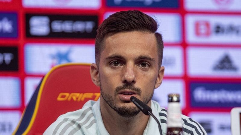 Pablo Sarabia vuelve a Sevilla con la Selección
