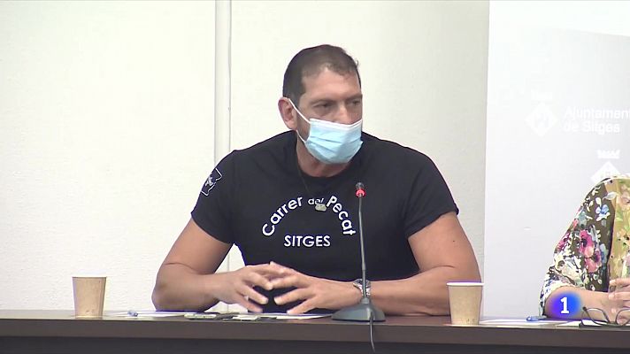 L'Informatiu - Cap contagiat a l'assaig clínic de Sitges per reobrir l'oci nocturn