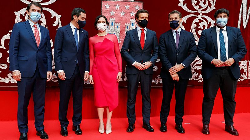 Ayuso, tras tomar posesión como presidenta de la Comunidad de Madrid: "Me enfrento al reto más apasionante de toda mi vida"