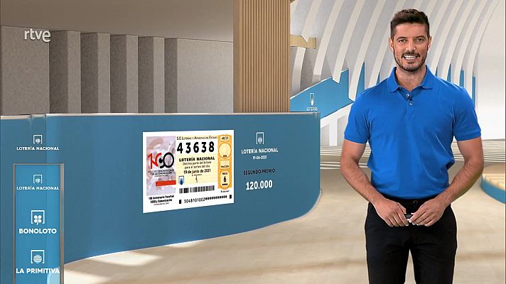 Loterías - Sorteo de la Lotería Nacional del 19/06/2021
