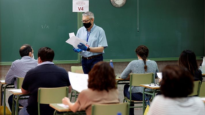 Vuelven las oposiciones a docentes en buena parte de España tras el parón de la pandemia