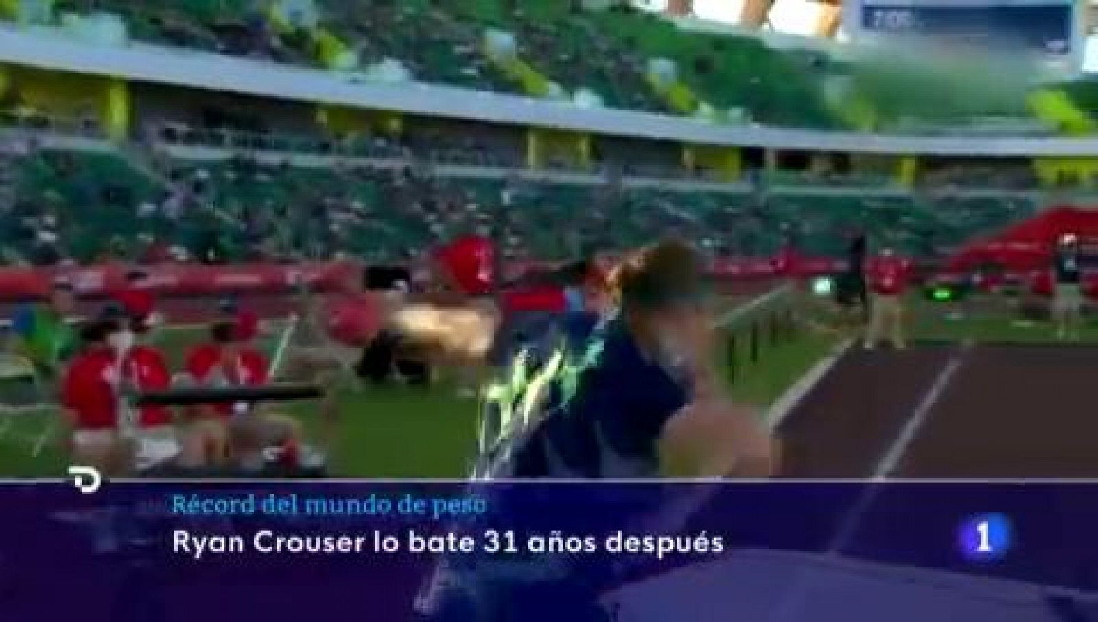 Crouser bate el récord mundial de lanzamiento de hace 31 años
