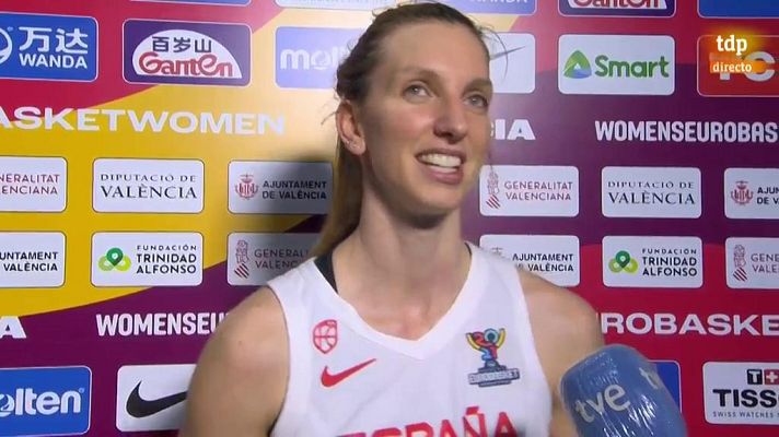 Baloncesto al día - Laura Gil, sobre Montenegro: "Va a ser un partido intenso, duro"