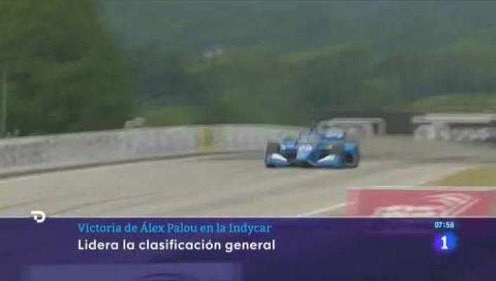 Telediario Matinal - El español Alex Palou gana su segundo Gran Premio de la  IndyCar y recupera el liderato