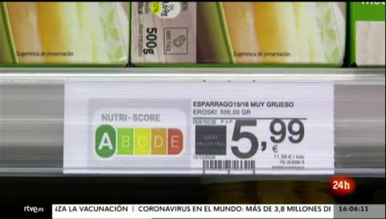 Parlamento - El reportaje - Cómo funciona Nutriscore - 19/06/2021