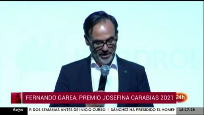 Fernando Garea, premio Josefina Carabias