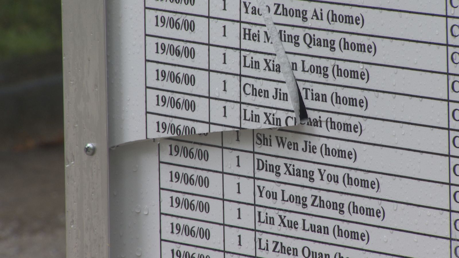 Atacada exposición de refuxiados