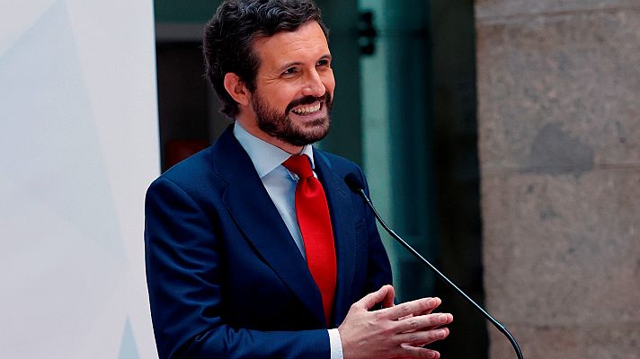  Casado califica los indultos de "golpe de gracia" a la legalidad