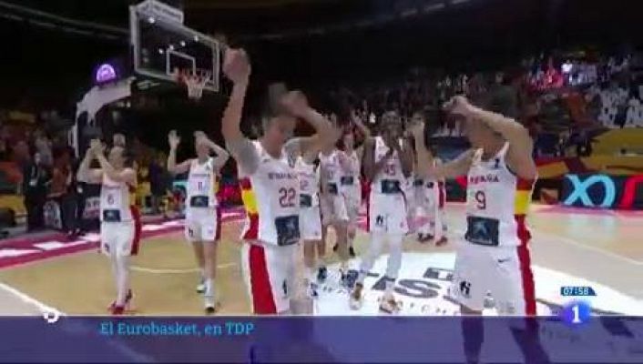 Telediario Matinal - María Conde: "La clave ha sido que no había diferencia entre las que estaban en pista y en el banquillo"