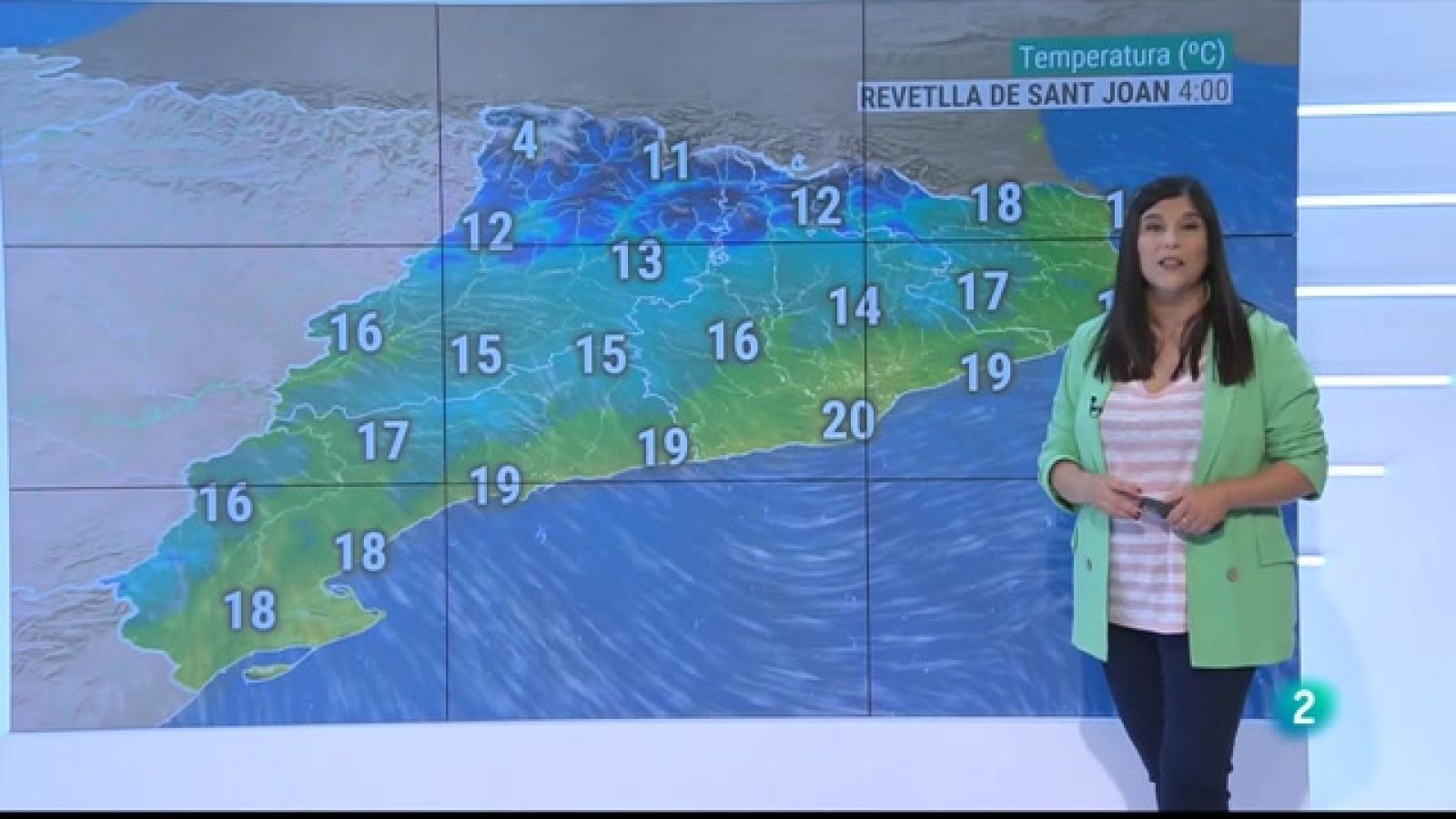 El Temps (22/06/2021) - Calor suportable, ruixats i tempestes fins demà al vespre