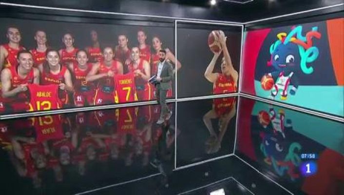 Telediario Matinal - España busca las semifinales ante Serbia en el Eurobasket