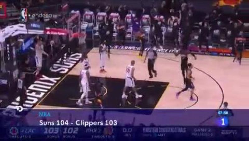 Los Suns toman ventaja de 2-0 ante los Clippers 