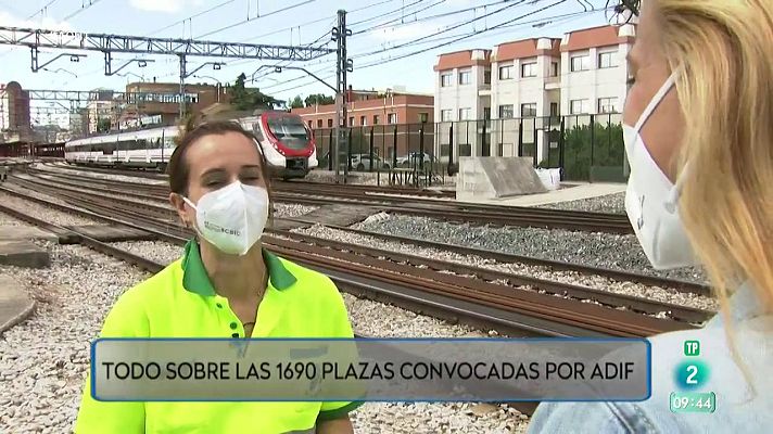 Aquí hay trabajo - 1.690 plazas para opositar en Adif