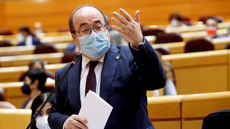 Iceta responde a Vox que "no va a haber amnistía ni autodeterminación" y añade: "No ha nacido quien me humille a mí y menos a España"