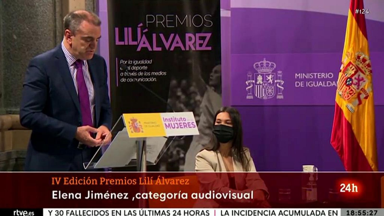 Los trabajos de Elena Jimenez y Antía André,  periodistas de RTVE  reflejan el deporte femenino sin estereotipos