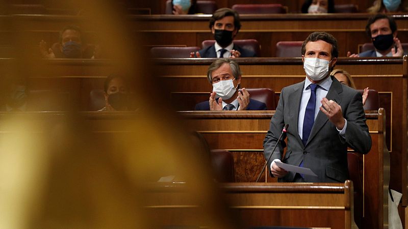 Casado pide a Snchez que dimita por "traicionar" a Espaa y convoque elecciones