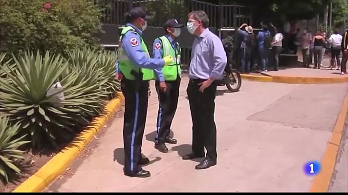 Telediario 1 - El régimen de Ortega en Nicaragua detiene a periodistas