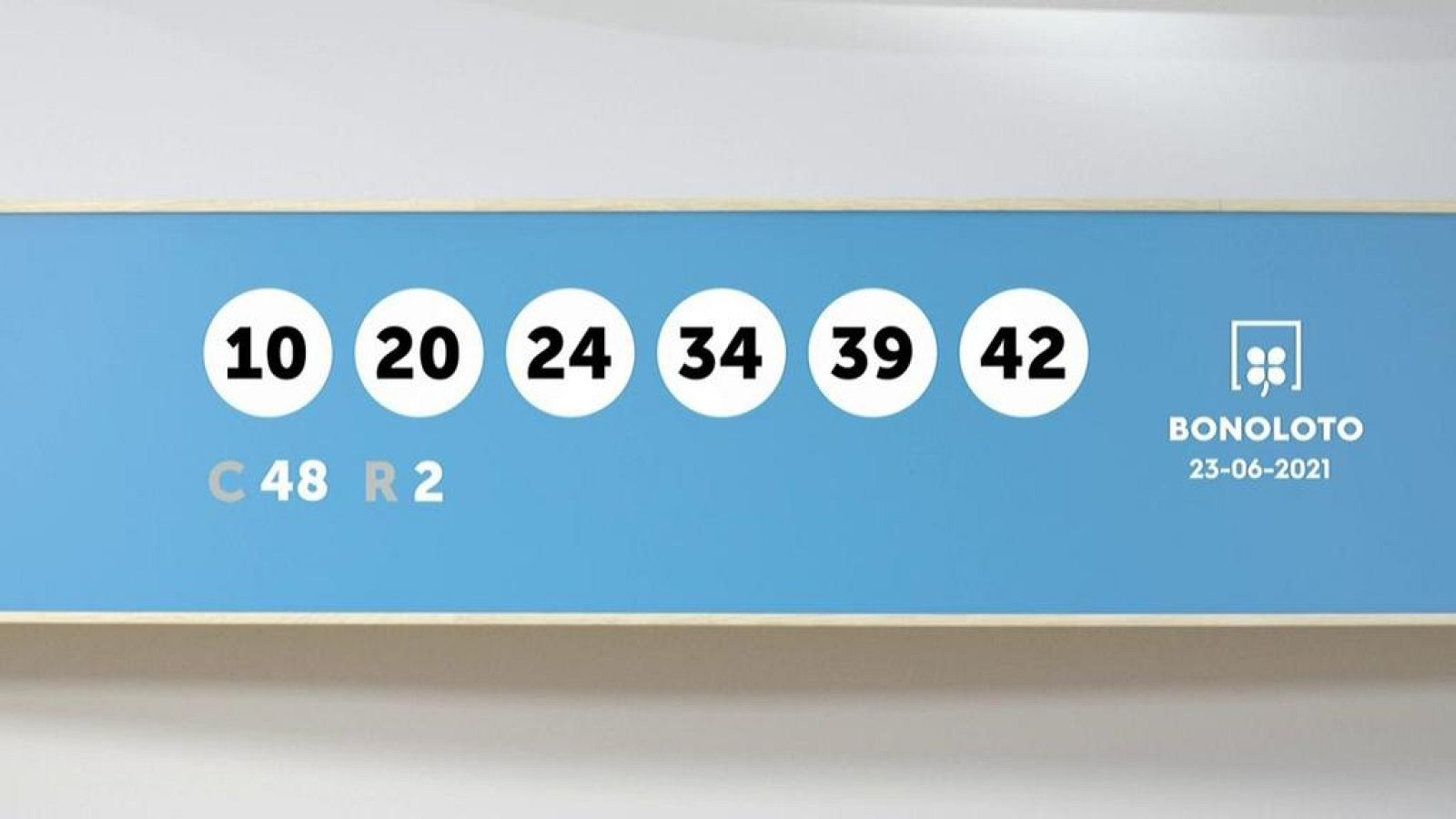 Sorteo de la Lotería Bonoloto del 23/06/2021 - Ver ahora