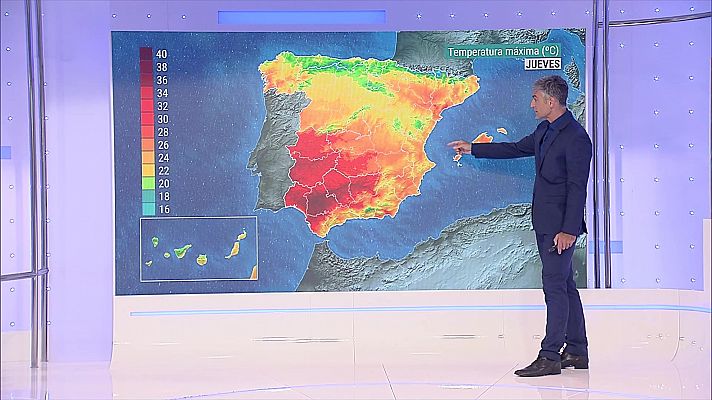 El tiempo - Viento fuerte en el Estrecho y con intervalos de intensidad fuerte en los litorales coruñés y almeriense