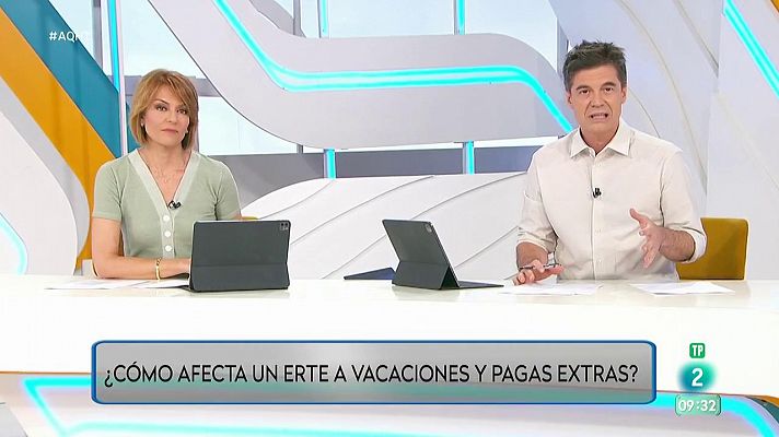 Cómo afecta el ERTE a vacaciones y pagas extras