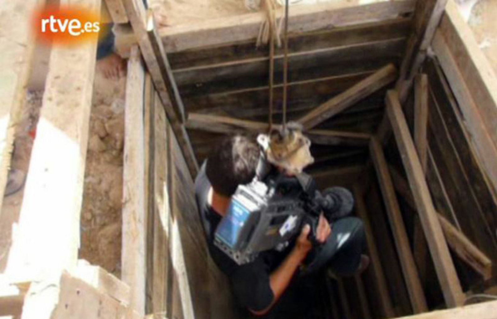 En Portada en los túneles de Rafah. Making of