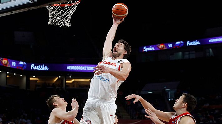 Telediario 2 - Pau Gasol: "Afrontamos los torneos con ambición y humildad"