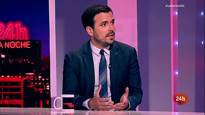 La noche en 24h - Garzón apuesta por una empresa pública de energía que sirva para "condicionar" lo que hacen las eléctricas privadas