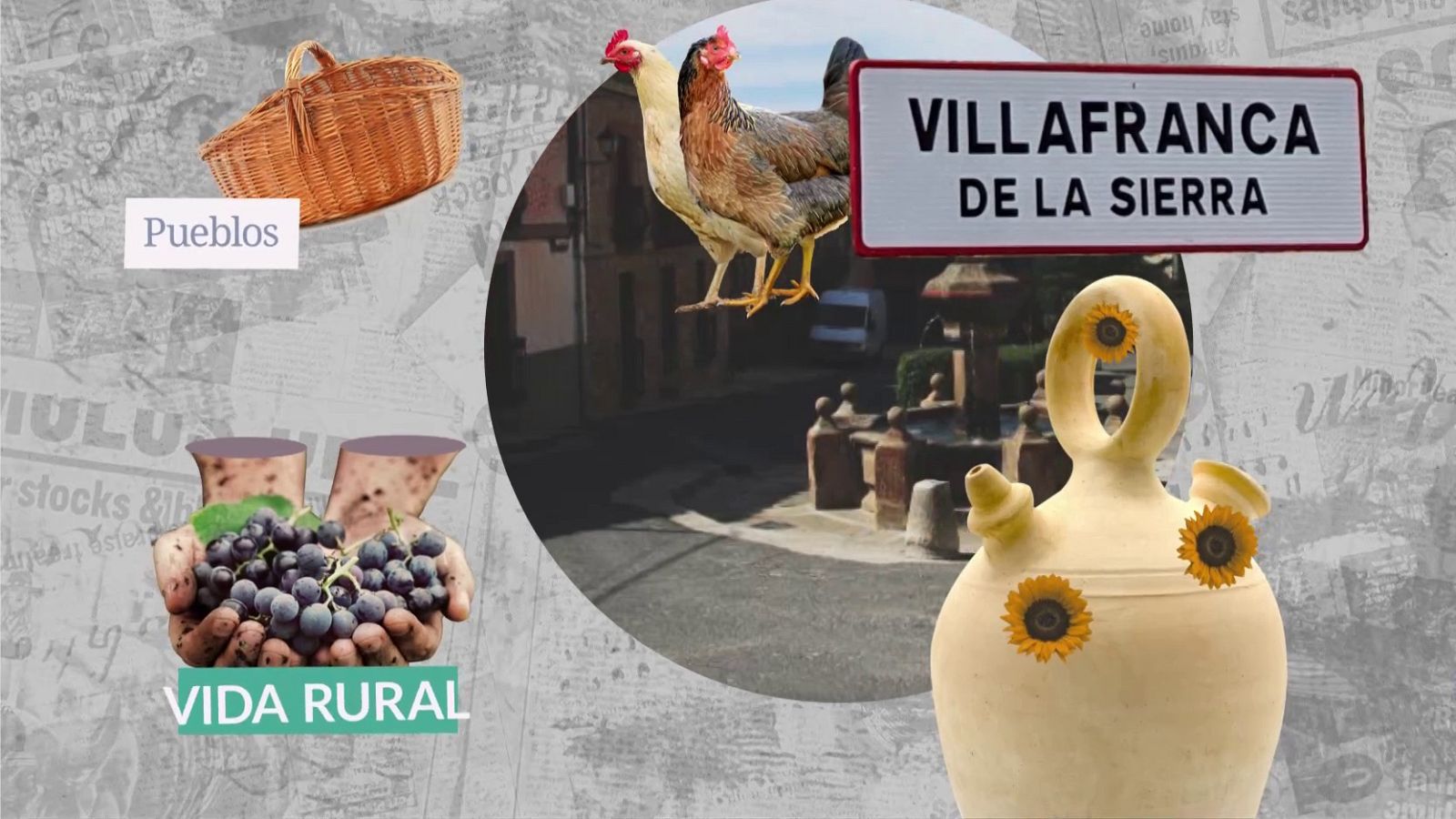 ¿Cómo sería un Telediario dedicado exclusivamente a Villafranca de la Sierra?