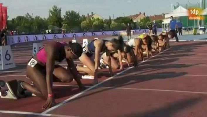 Atletismo - Maribel Pérez, campeona de España de 100m lisos