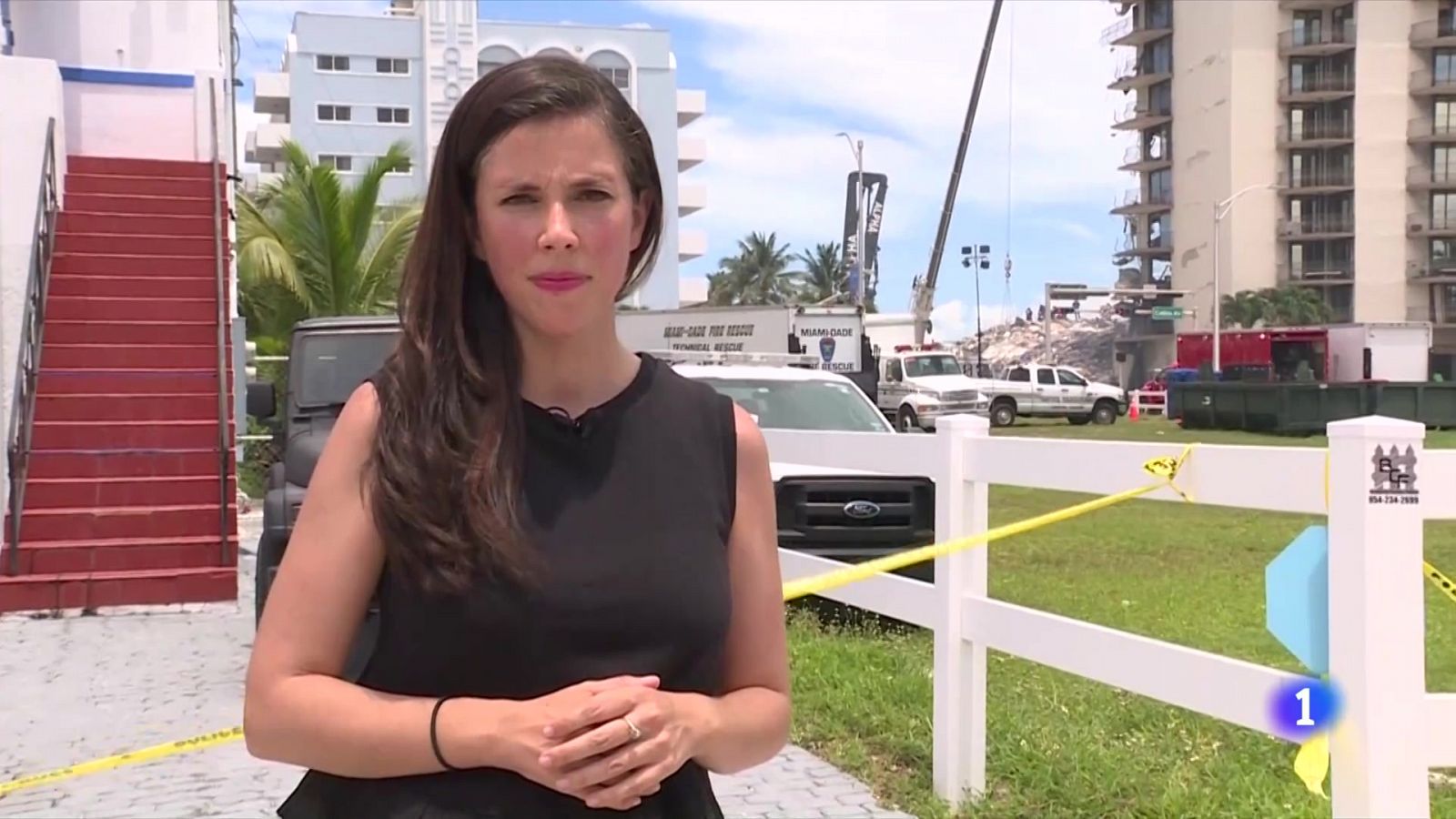 Estados Unidos| Continúa la búsqueda contra reloj de los 159 desaparecidos en el derrumbe de un edificio en Miami- RTVE.es