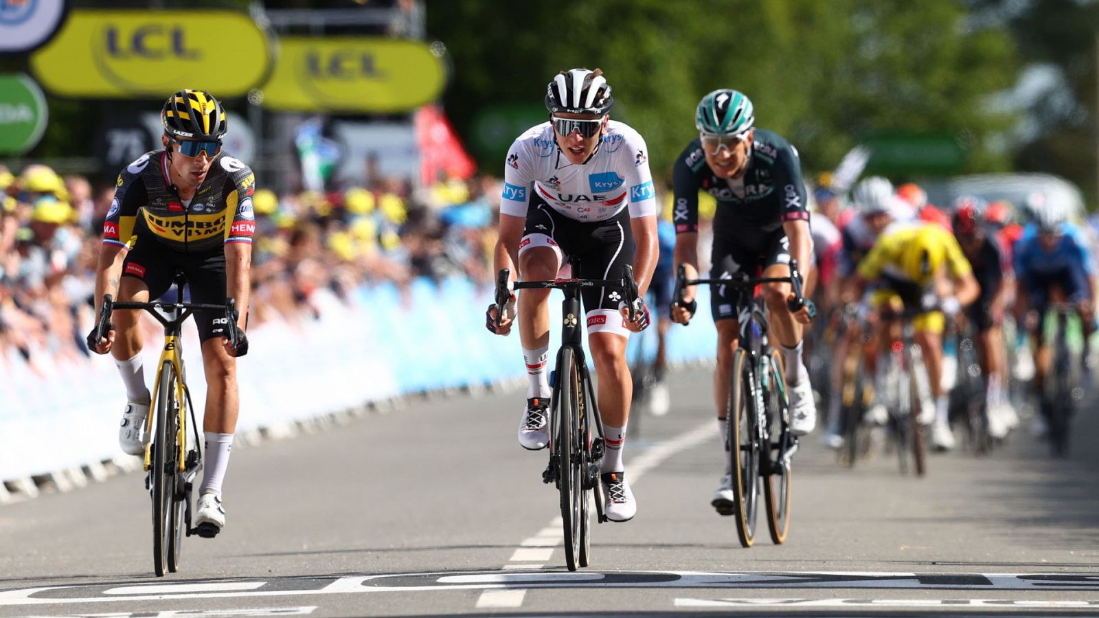 Ciclismo - Tour de Francia. Etapa 2: Perros-Guirec - Mur de Bretagne Guerlédan (Pódium) - RTVE Play