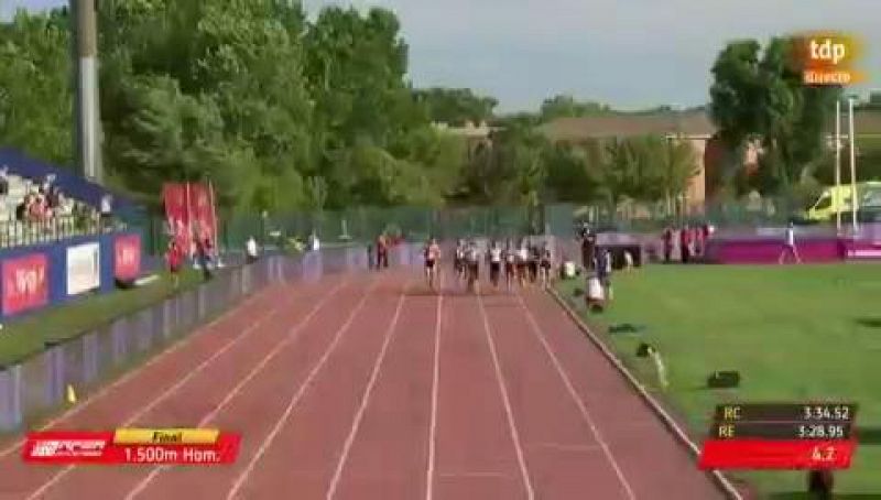 Adel Mechaal, campeón de España de 1.500m