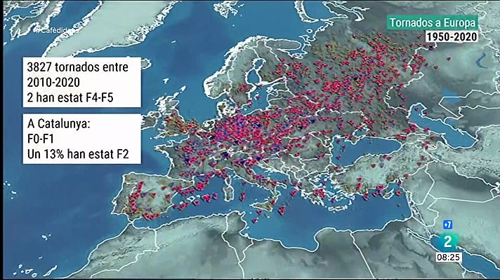 Europa, territori de tornados 