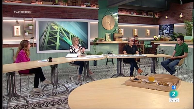 Cafè d'idees - Nadia Calviño, Alex Arenas i MWC