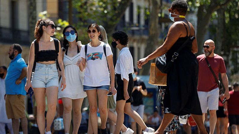 Primer día laborable sin la obligatoriedad de llevar mascarilla al aire libre