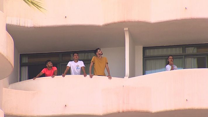 Telexornal - Galicia - 90 estudantes galegos regresan mañá de Mallorca