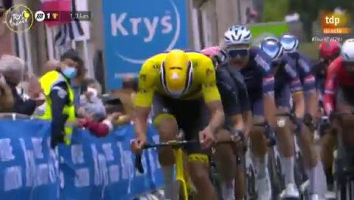 Tour de Francia - Merlier gana al sprint un accidentadísimo final de etapa