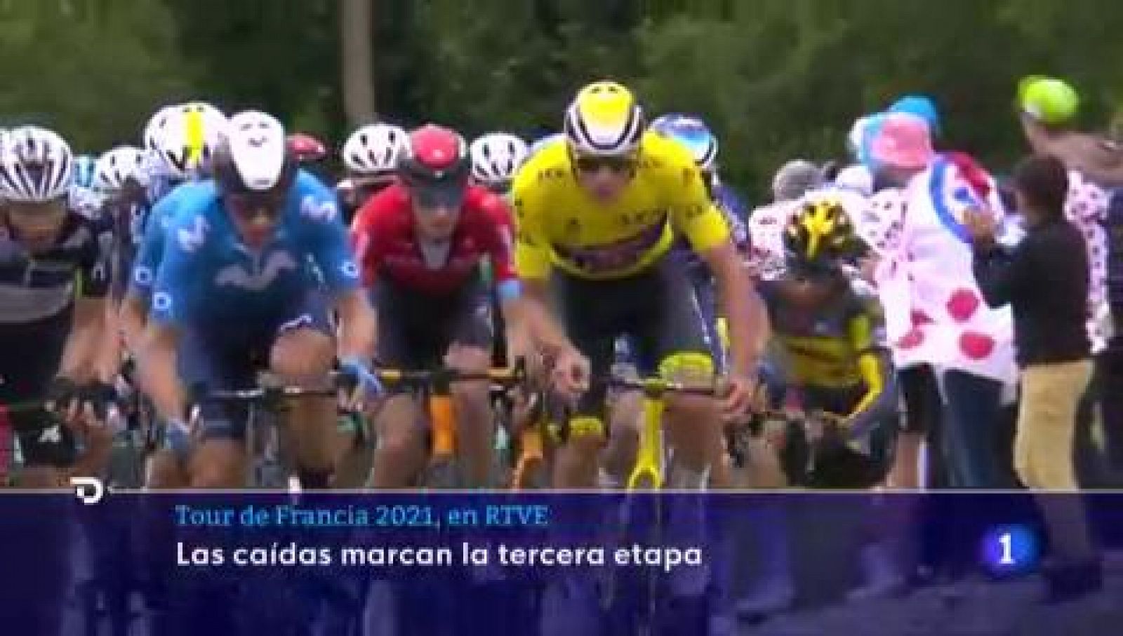 Tour 2021 | Roglic pierde más de un minuto en una nueva jornada marcada por la caídas que se ha llevado Tim Merlier