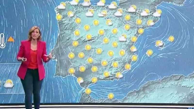 La Aemet prevé tiempo seco y soleado excepto en el norte peninsular