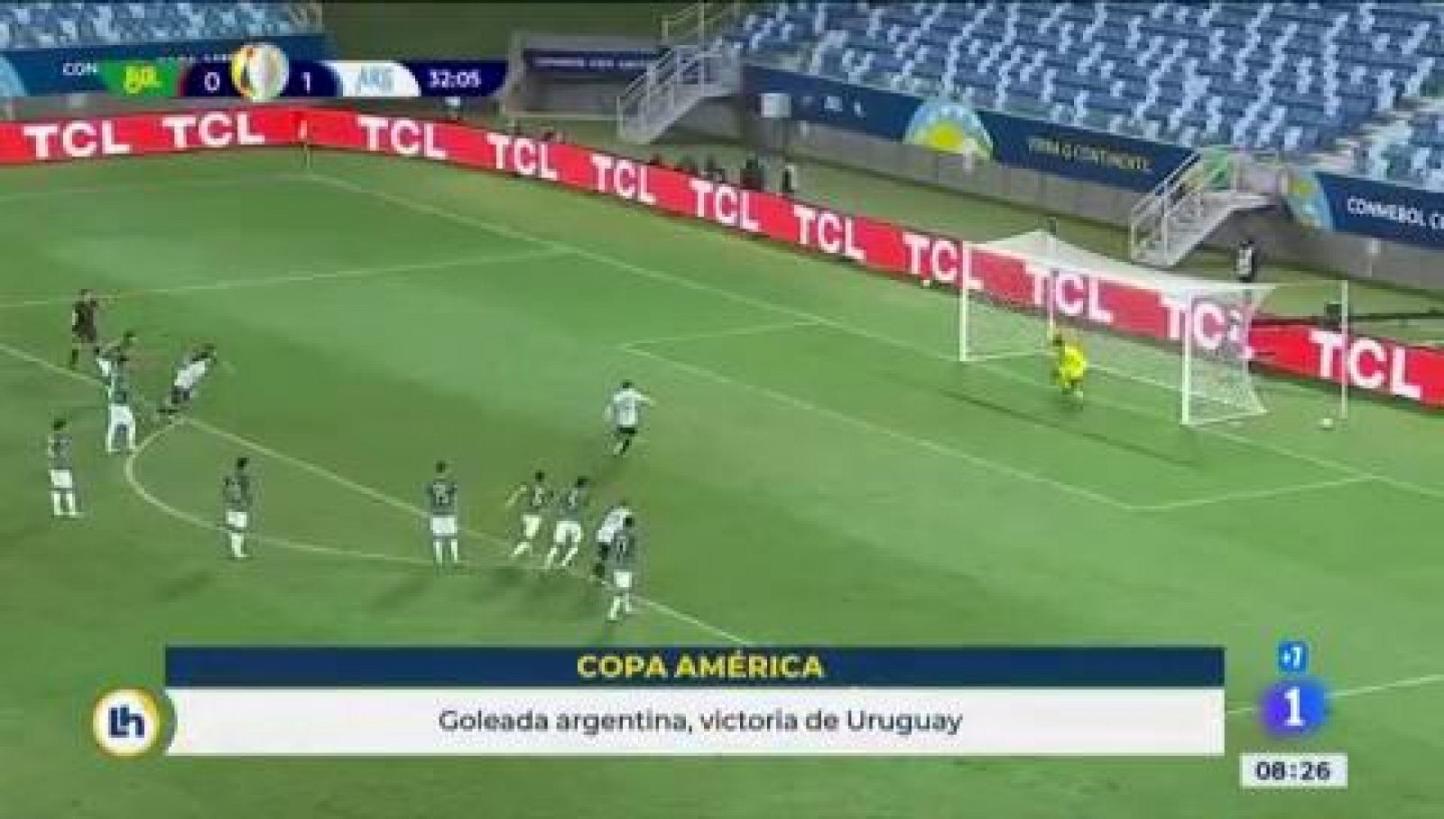 Así quedan los cruces de cuartos de la Copa América 