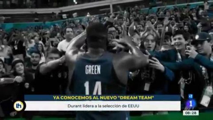 Telediario Matinal - Estados Unidos desvela a su 'Dream Team' para competir en Tokio