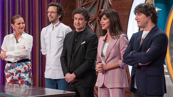La visita de Maribel Verdú a las cocinas de MasterChef 9