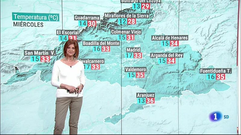  El Tiempo en la Comunidad de Madrid - 29/06/21 ¿ ver ahora 