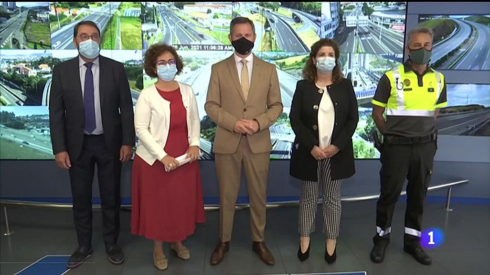 Telexornal - Galicia - A primeira fase da operación saída de Tráfico comeza o venres