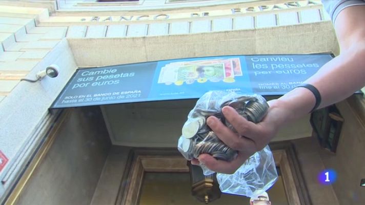 L'Informatiu - S'acaba el termini per canviar les pessetes