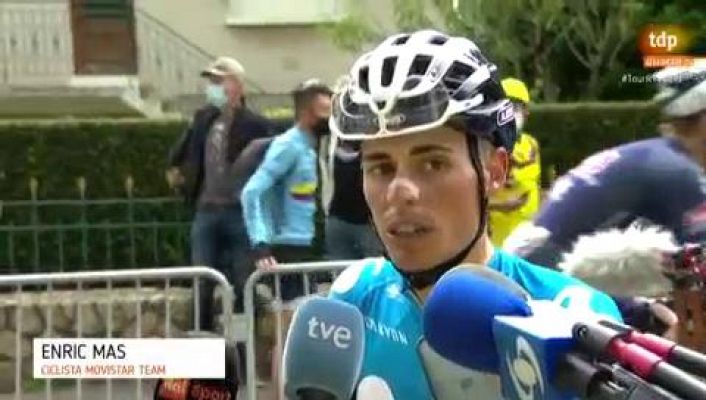Tour de Francia - Enric Mas, sobre la contrarreloj: "Sabremos cómo estamos"