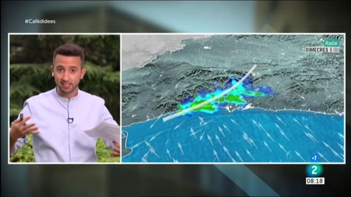 El temps - El juny s'acomiada amb núvols, ruixats i calor apagada