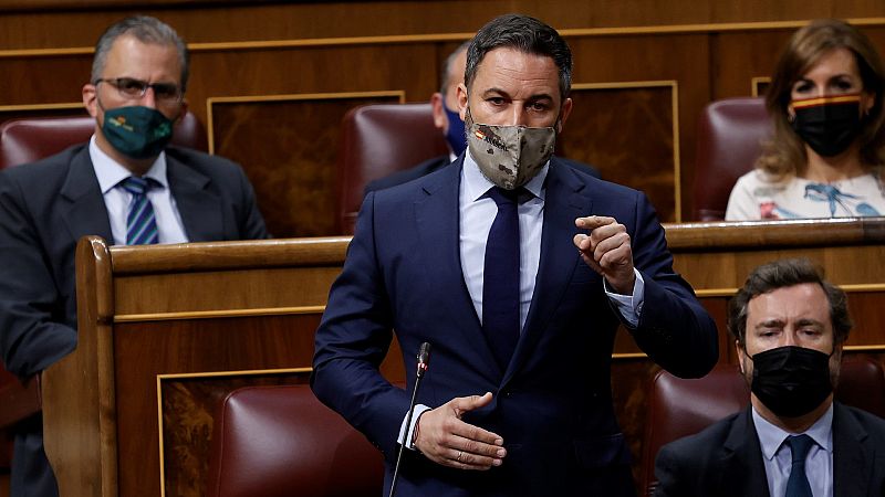 Abascal acusa a Sánchez de "una amnistia encubierta" con los indultos a los líderes del 'procés'