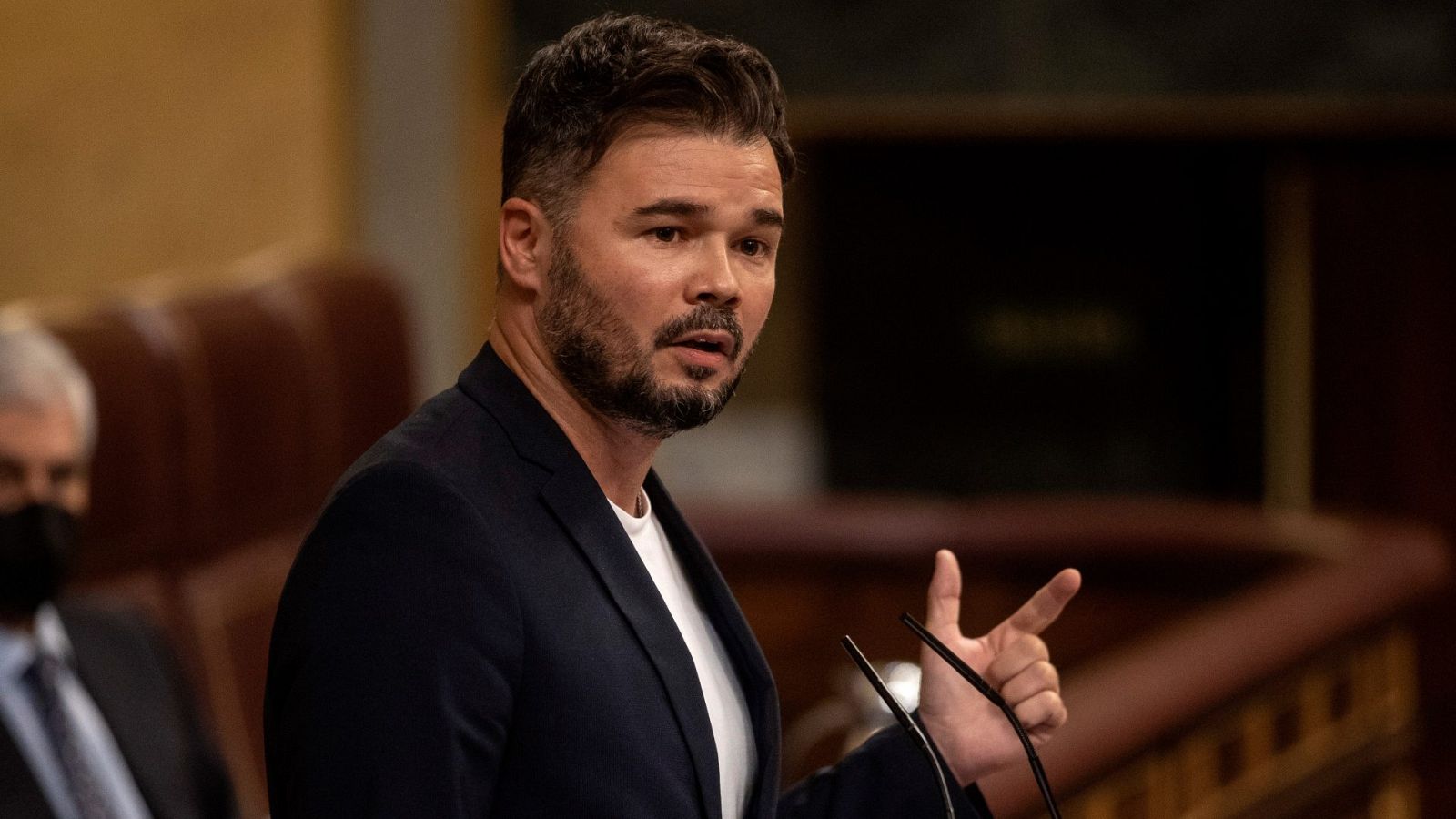 El portavoz de ERC Gabriel Rufián: "Los indultos no son una medida para solucionar el conflicto político, son una medida para mejorar el clima político"