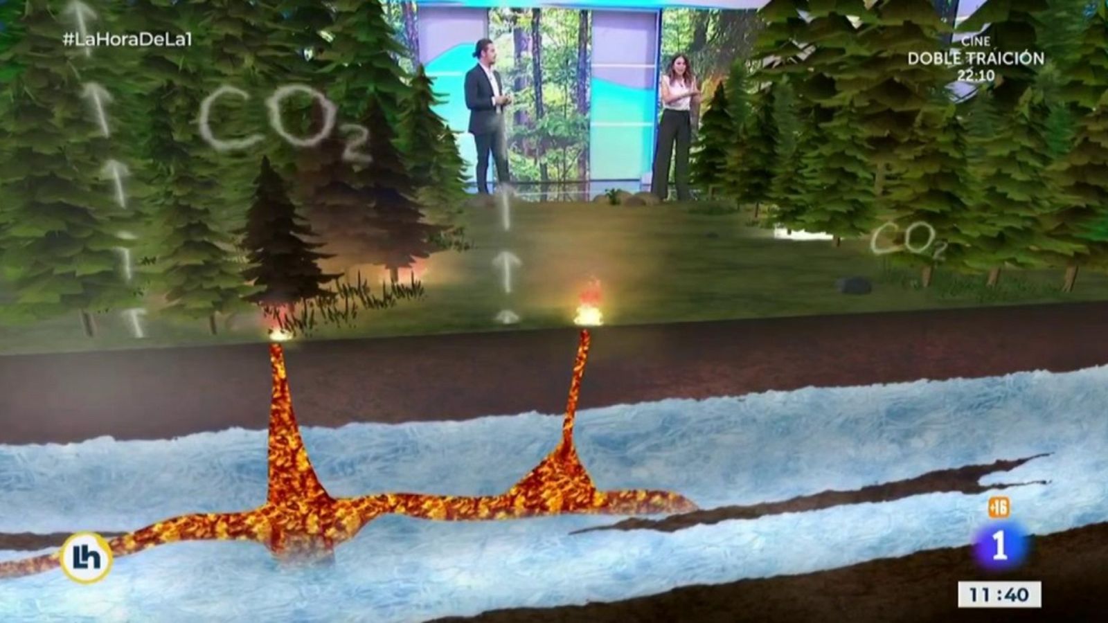 La crisis climática aviva los incendios zombi - La hora de La 1 | Ver